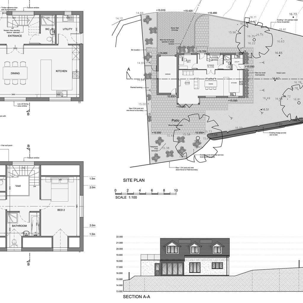 planning, the full drawing - architectural design